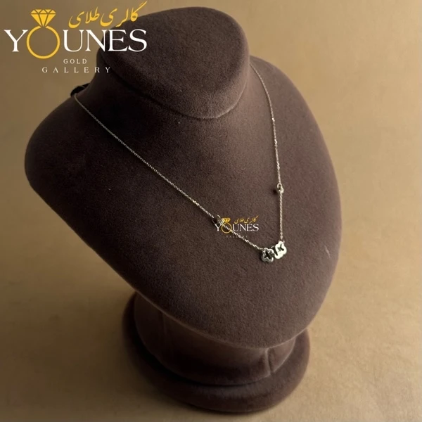 گردنبند طلا ونکلیف لیزری حلقه گوی